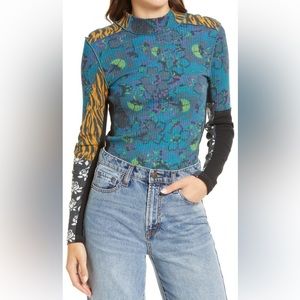 Free People Meadow Mix Top (Brand New)